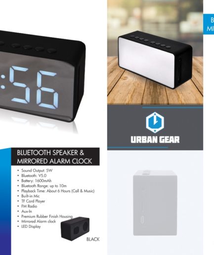 Clock and Bluetooth Speaker